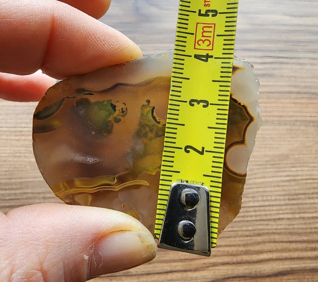 Abstract Art - Yellow Agate