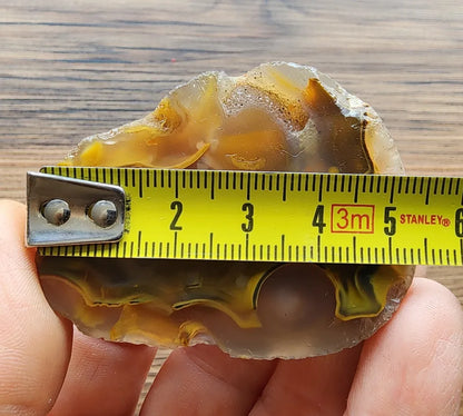 Abstract Art - Yellow Agate