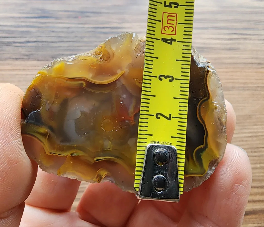 Abstract Art - Yellow Agate