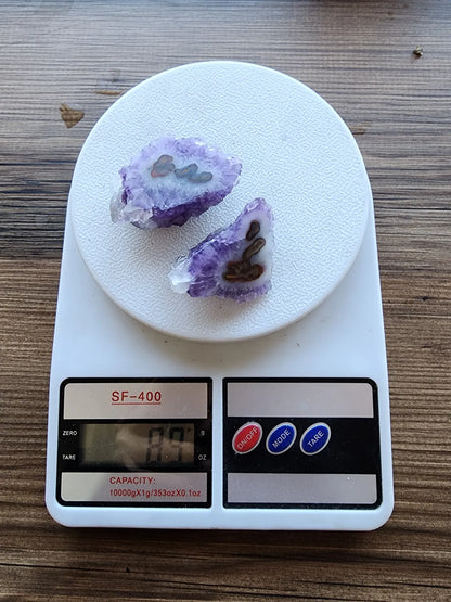 Amethyst Crystal & Agate