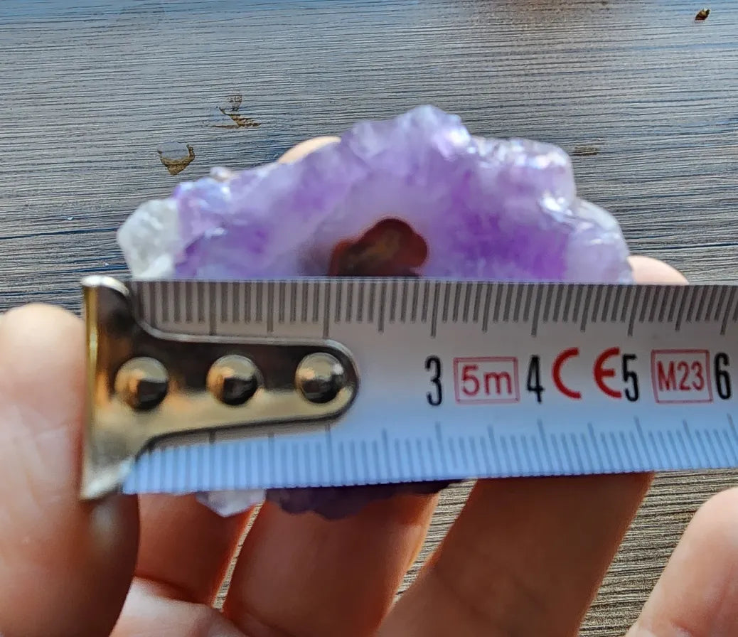 Amethyst Crystal & Agate