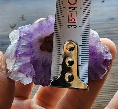 Amethyst Crystal & Agate