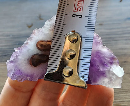 Amethyst Crystal & Agate