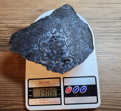 Blue Dendritic Agate Rough