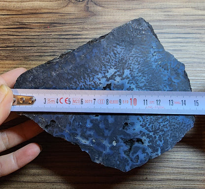 Blue Dendritic Agate Rough