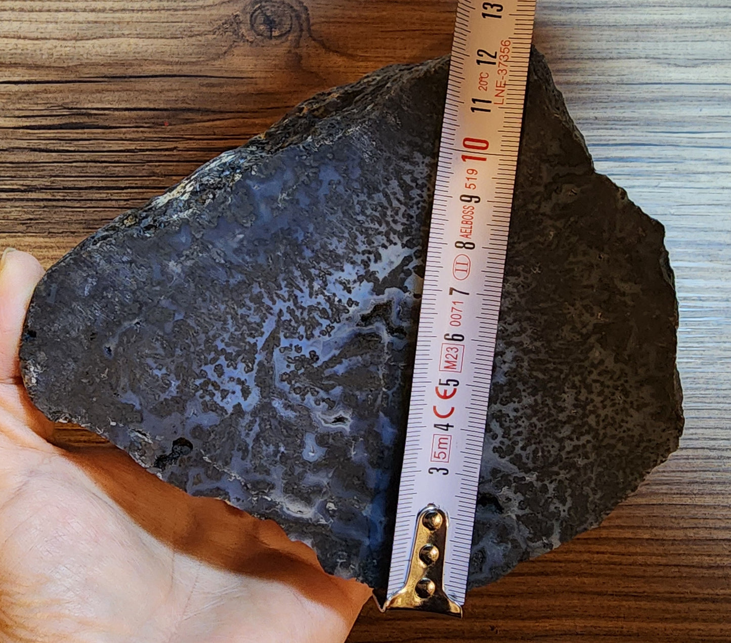 Blue Dendritic Agate Rough