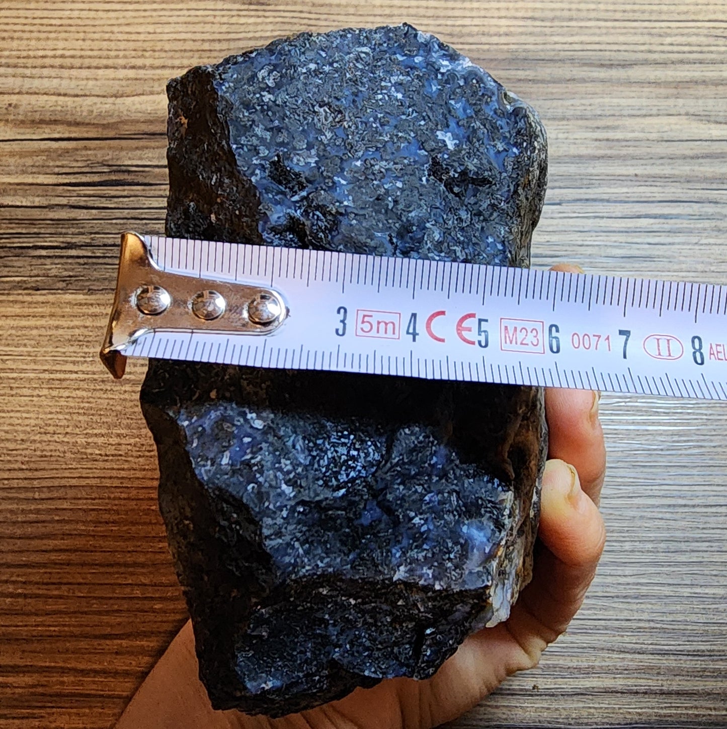 Blue Dendritic Agate Rough