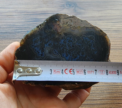 Dark Blue Dendritic Agate