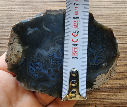 Dark Blue Dendritic Agate