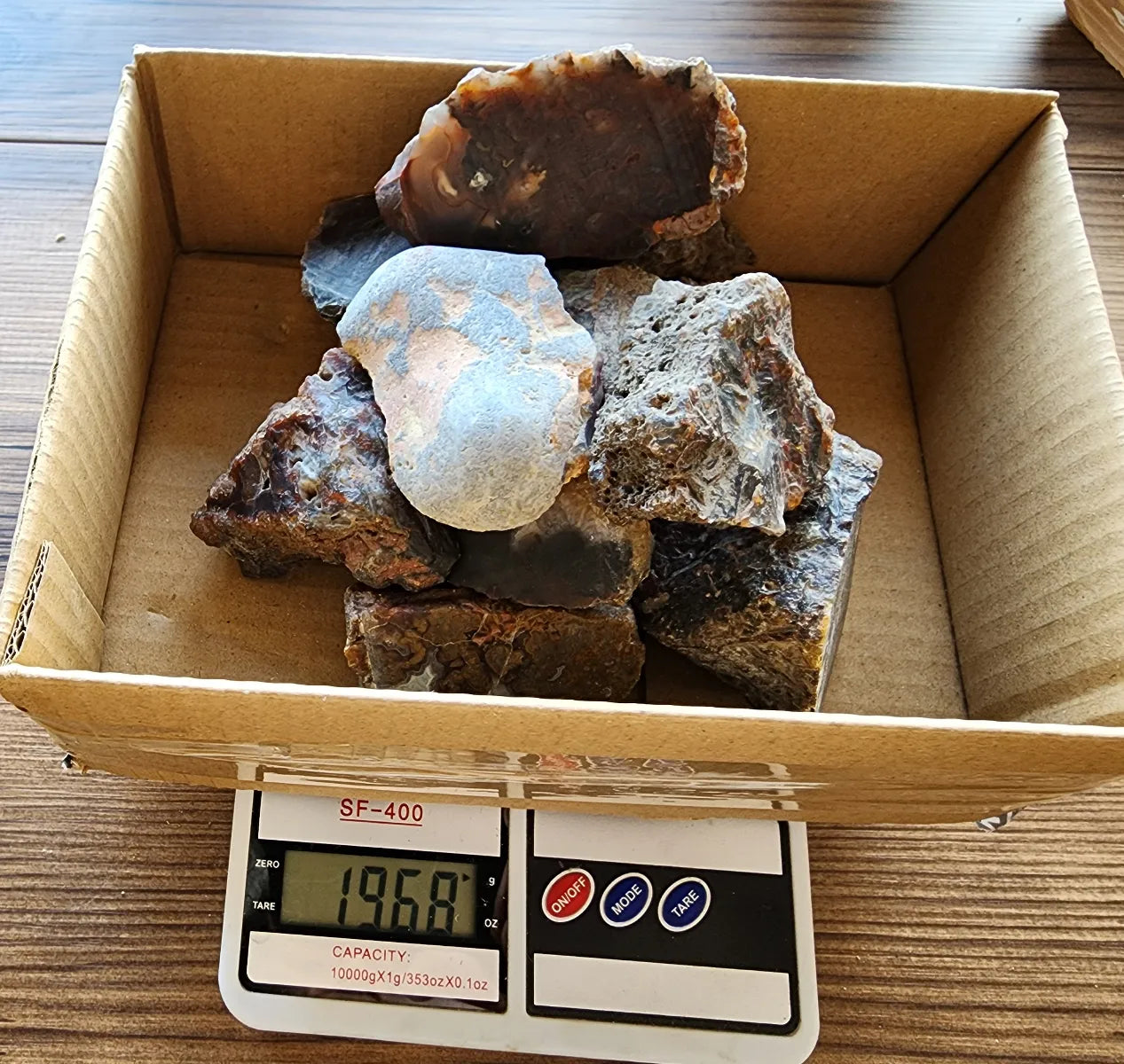 Agate Slices Lot 4.12 lbs