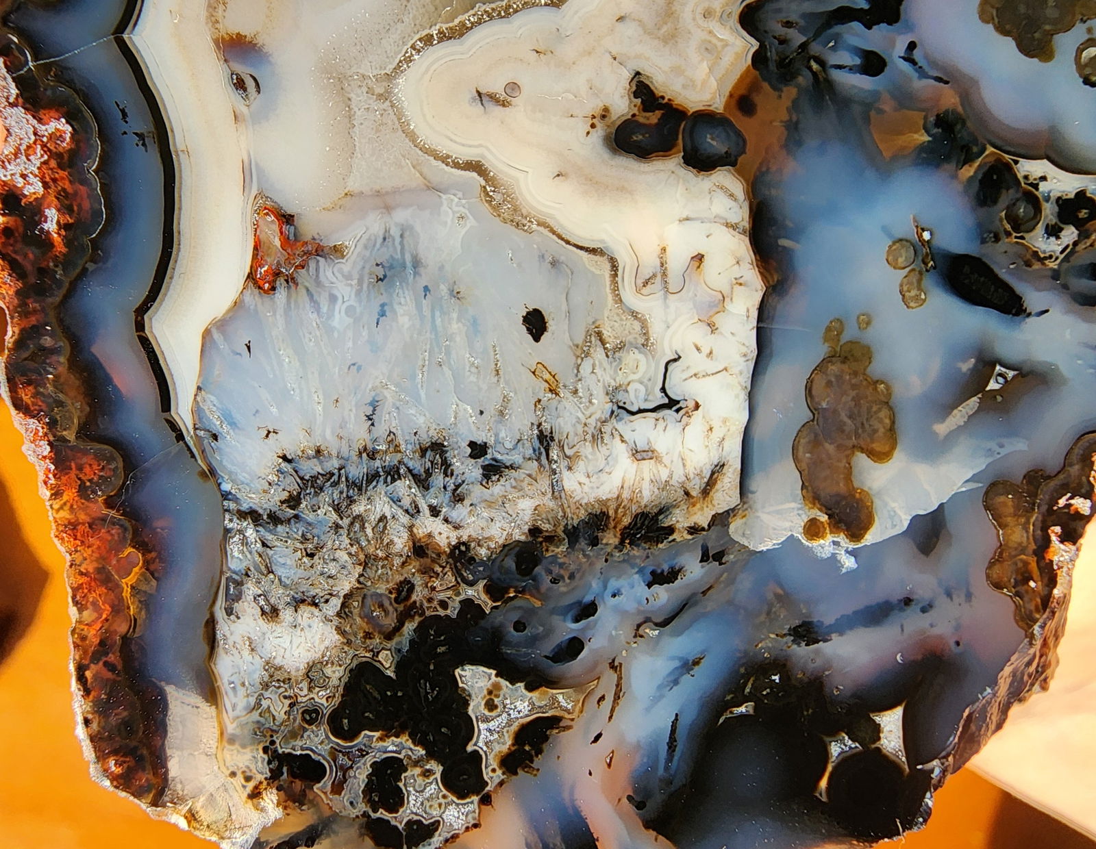 Polished Blue Agate - We❤️Rocks