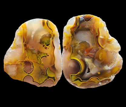 Abstract Art - Yellow Agate