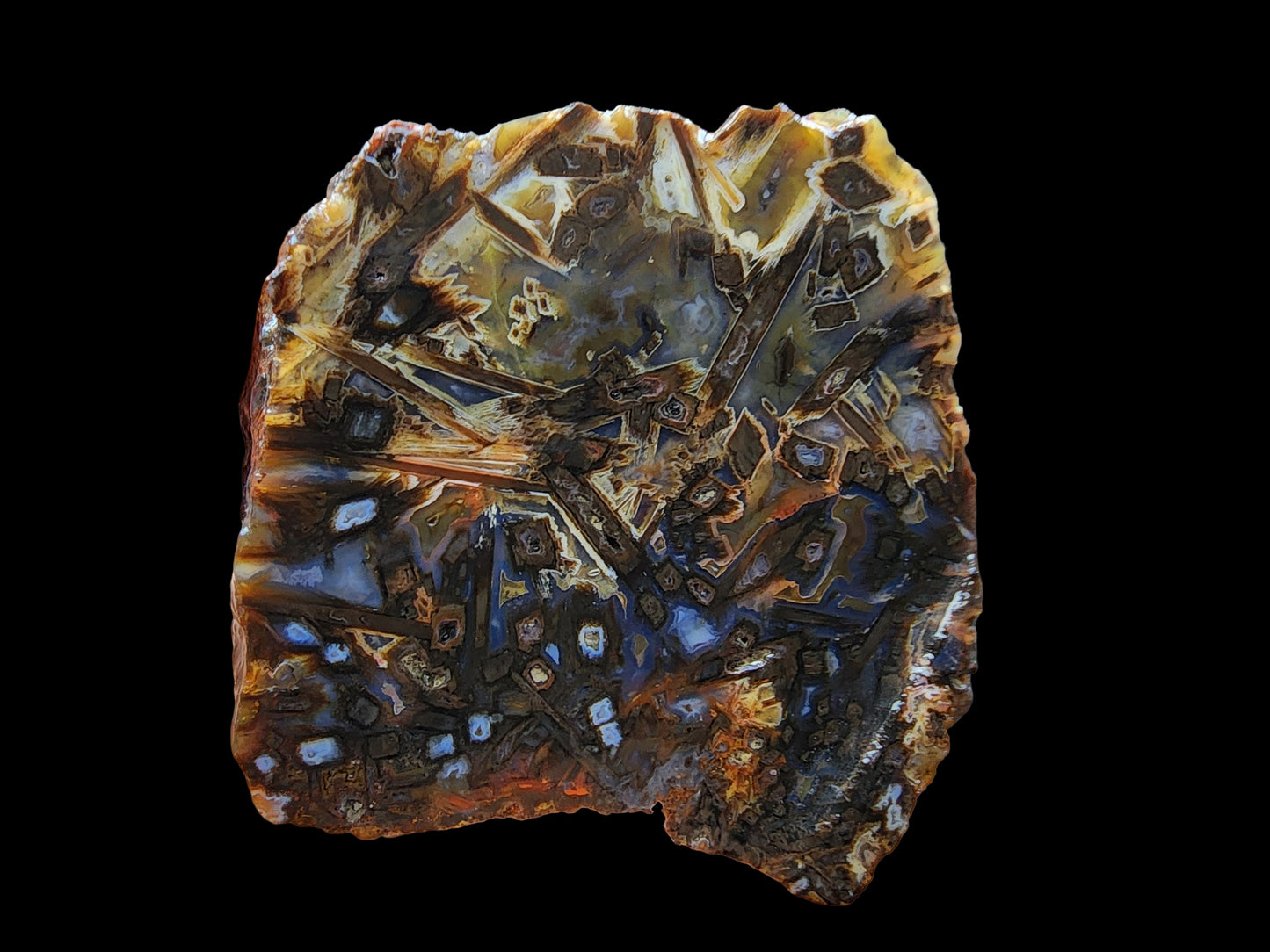 Agate Slices Lot 4.12 lbs