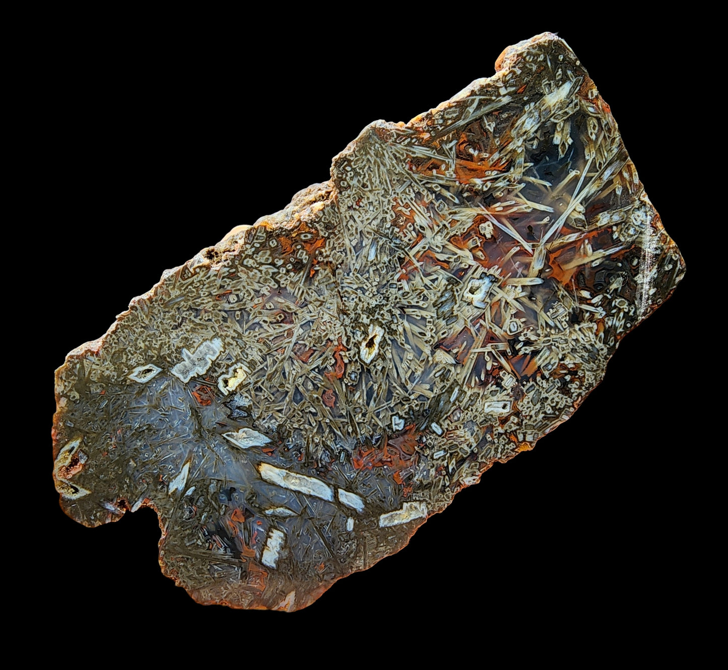 Sagenitic Agates
