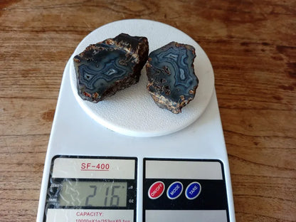 Dark Blue Agate