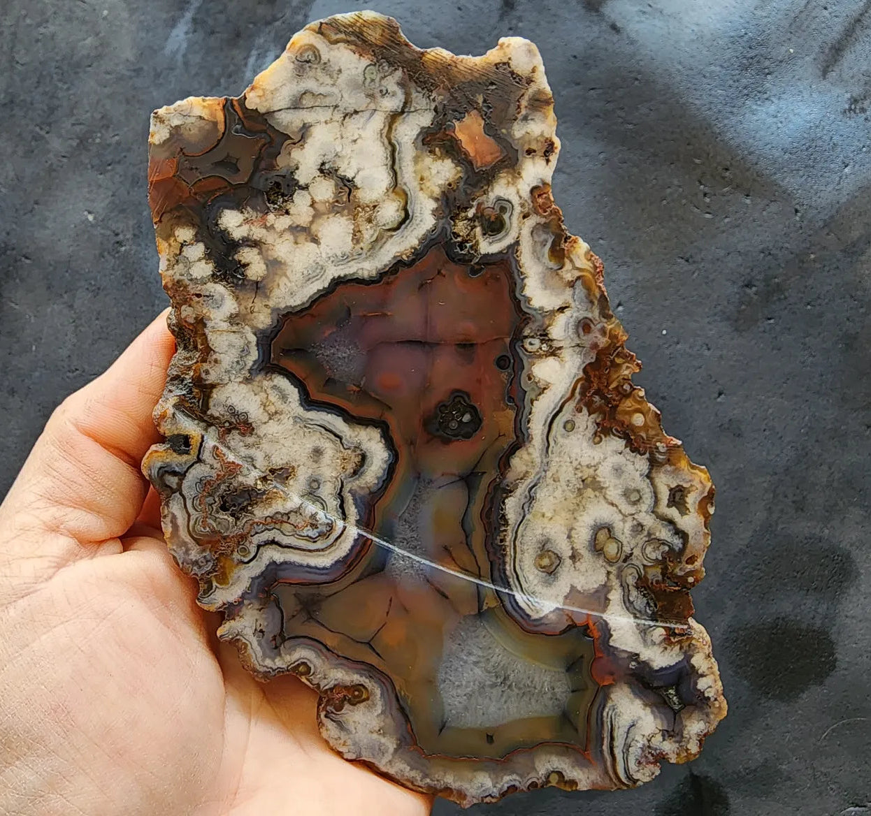Scream - Art of Agate Slab
