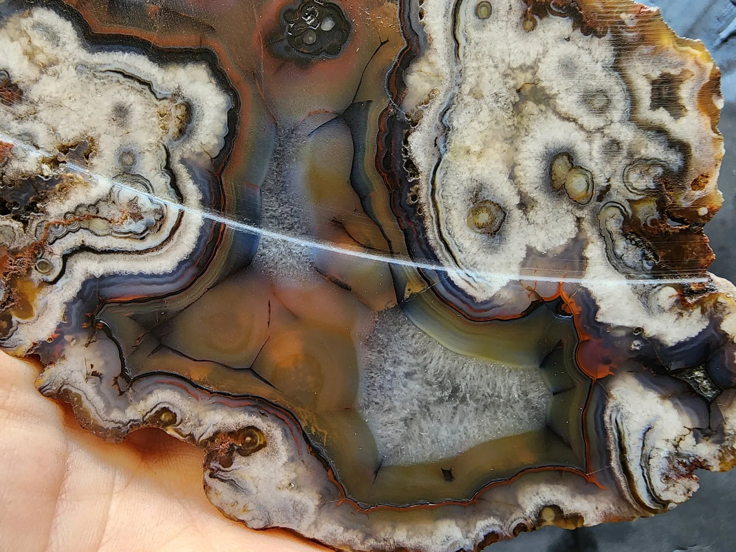 Scream - Art of Agate Slab