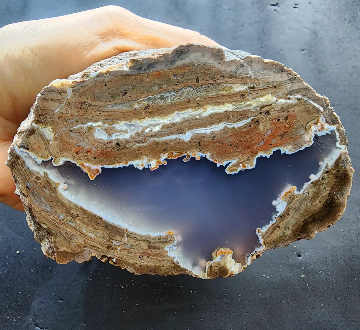 Rare Thunder Egg Pair