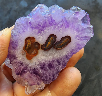 Amethyst Crystal & Agate