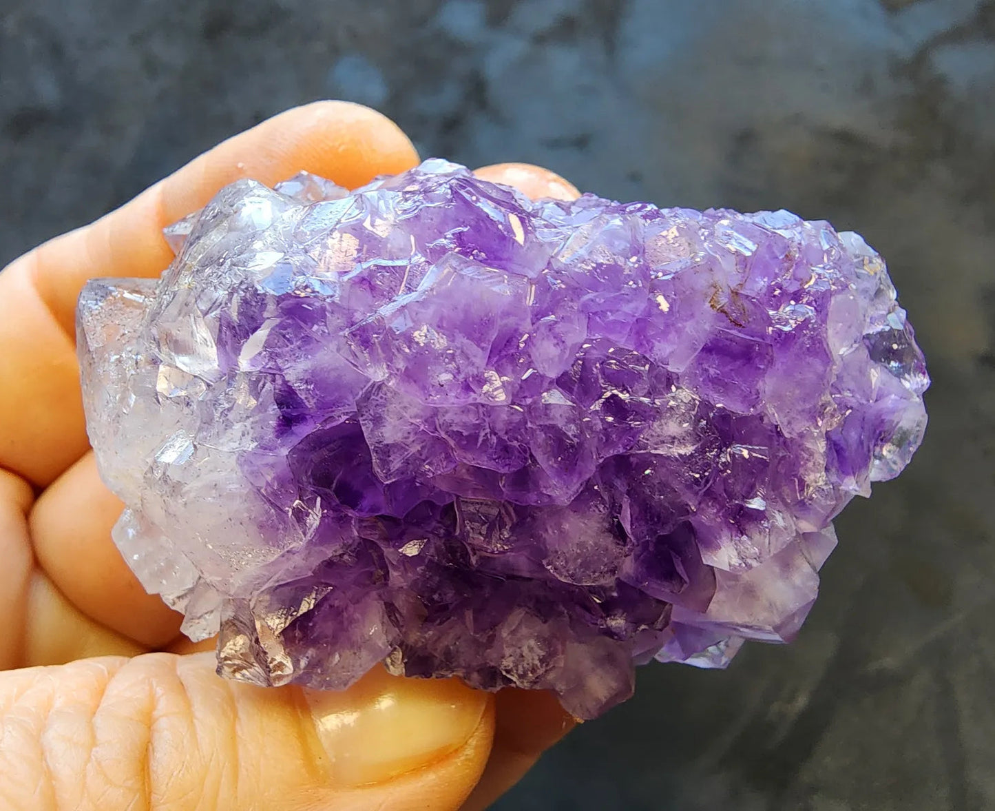 Amethyst Crystal & Agate