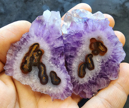 Amethyst Crystal & Agate