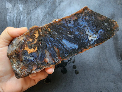 Dendritic Blue Agate