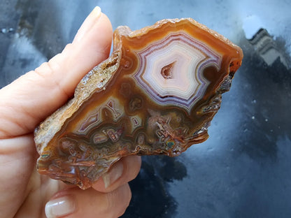 Polished Agate Pair