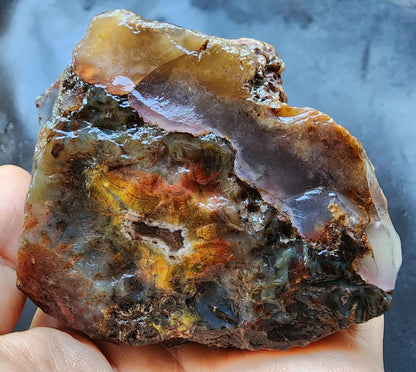 Floater Agate Pair