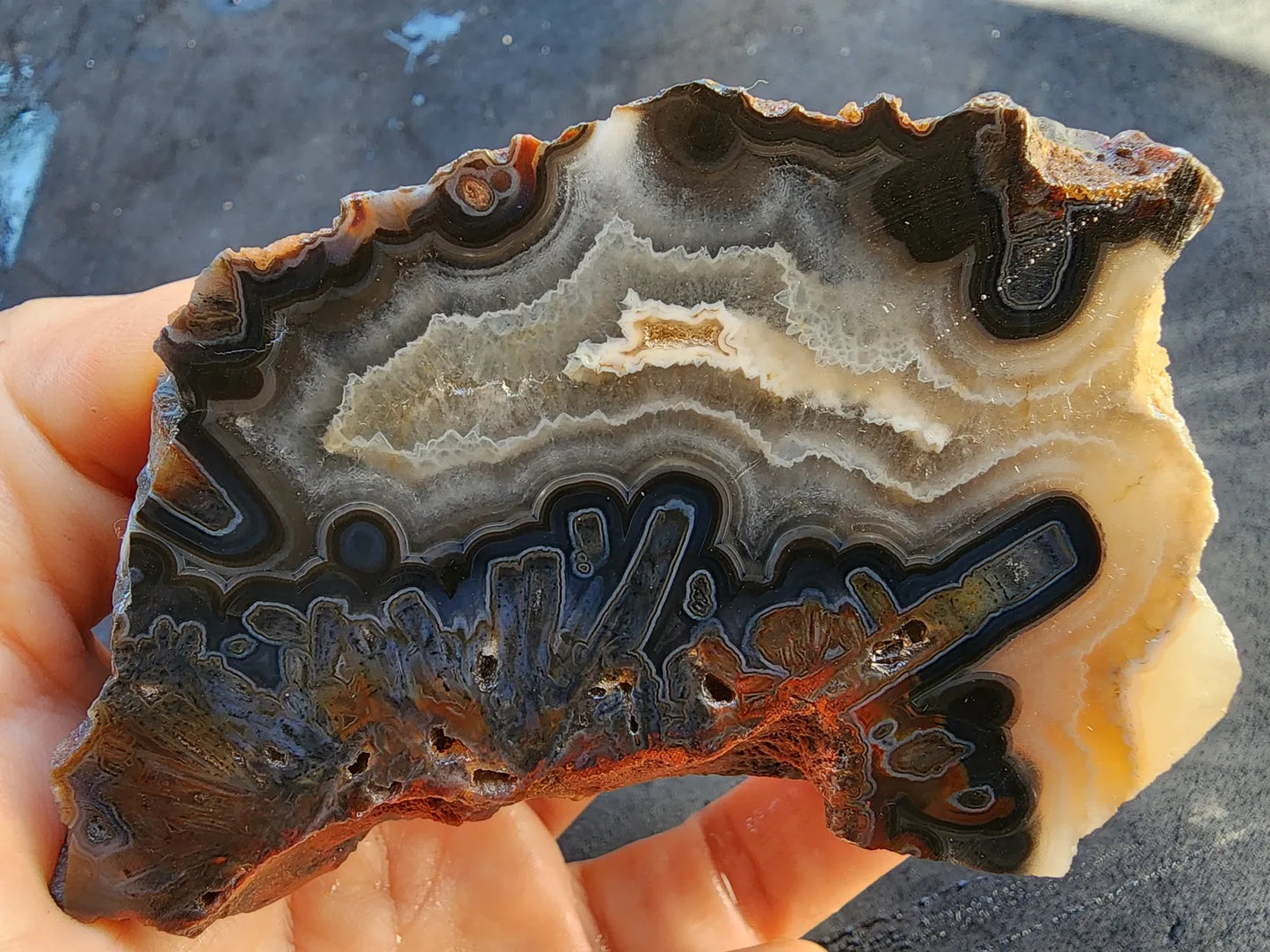 Tube Agate