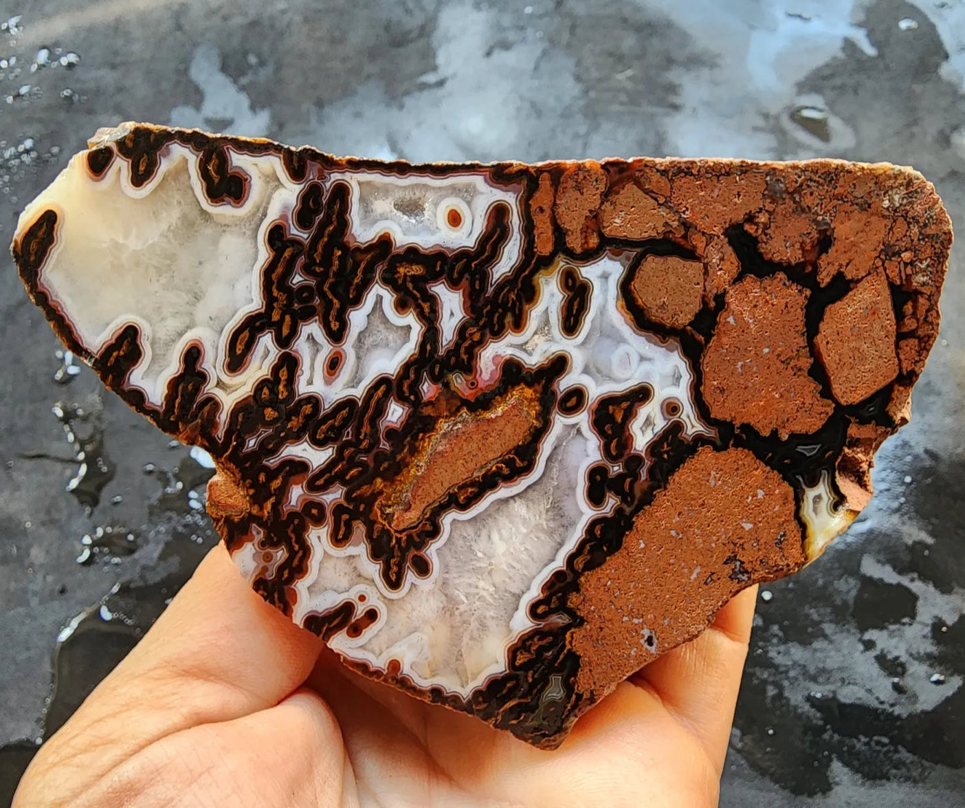 Brecciated Agate