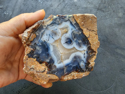 Face Agate Thunderegg