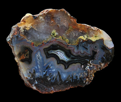 Floater Agate Pair