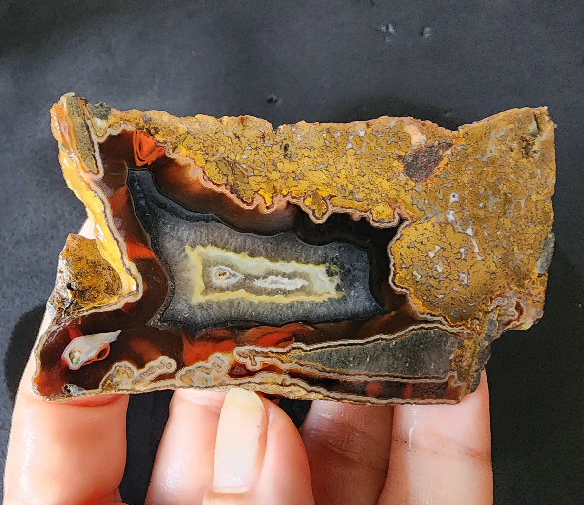 Golden Color Agate