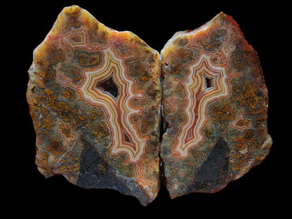 Druzy Plume Agate