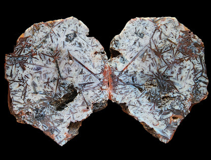 White Needle Agate