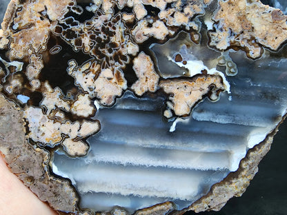 Waves on Agate