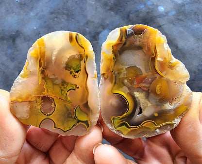 Abstract Art - Yellow Agate