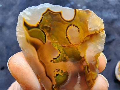 Abstract Art - Yellow Agate