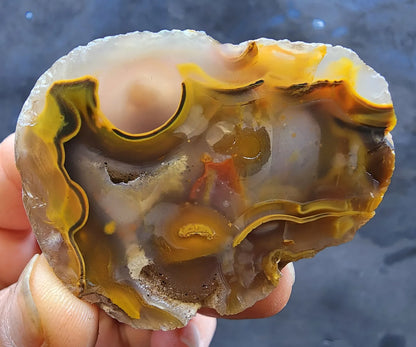 Abstract Art - Yellow Agate